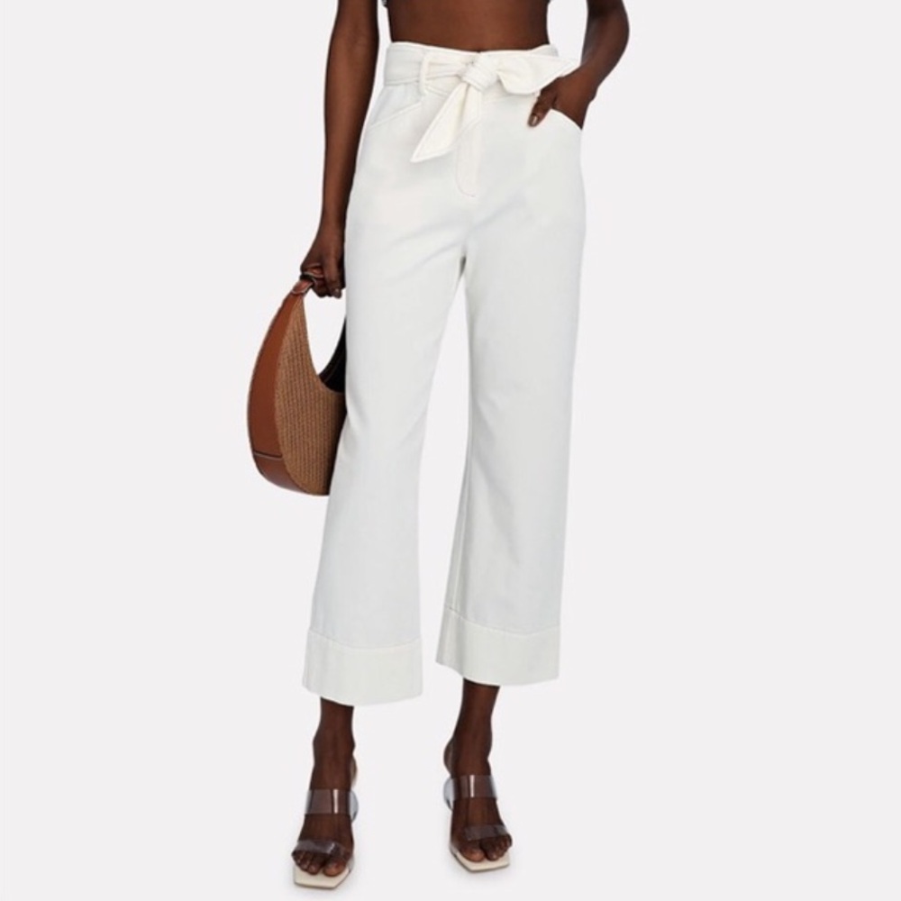 INTERMIX Michaela tie waist pants 00